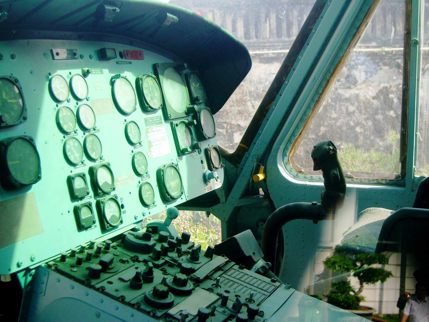 Cockpit Bell UH-1 Vietnamkrieg