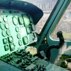 Cockpit Bell UH-1 Vietnamkrieg