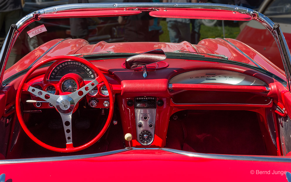 Cockpit der Chevrolet Corvette