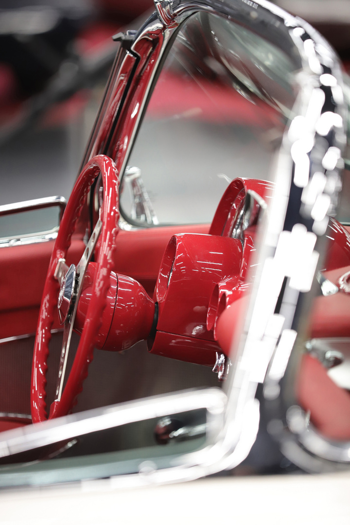 Cockpit der Corvette C1 1960