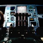 Cockpit eines Airbus A340-600