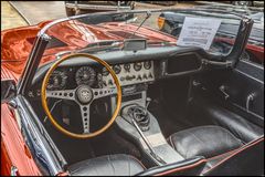 Cockpit Jaguar E-Type