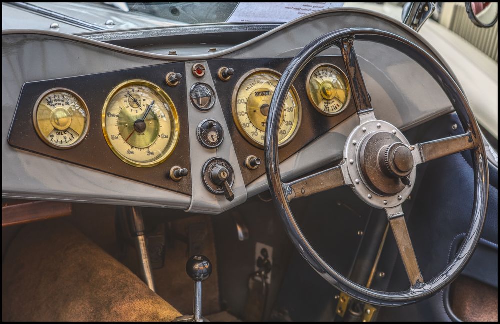 Cockpit Jaguar XK 120