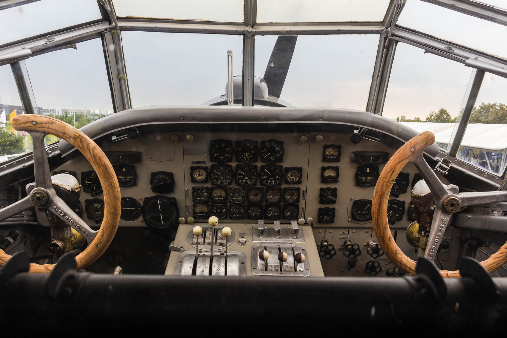 Cockpit Ju 52
