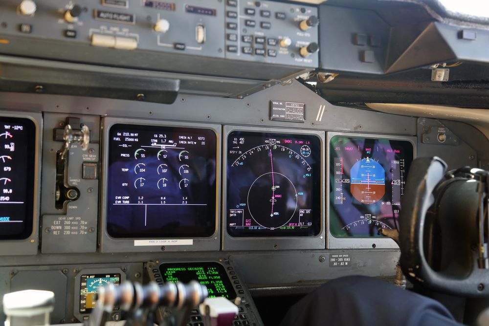 Cockpit MD 11 Freighter- Cockpit