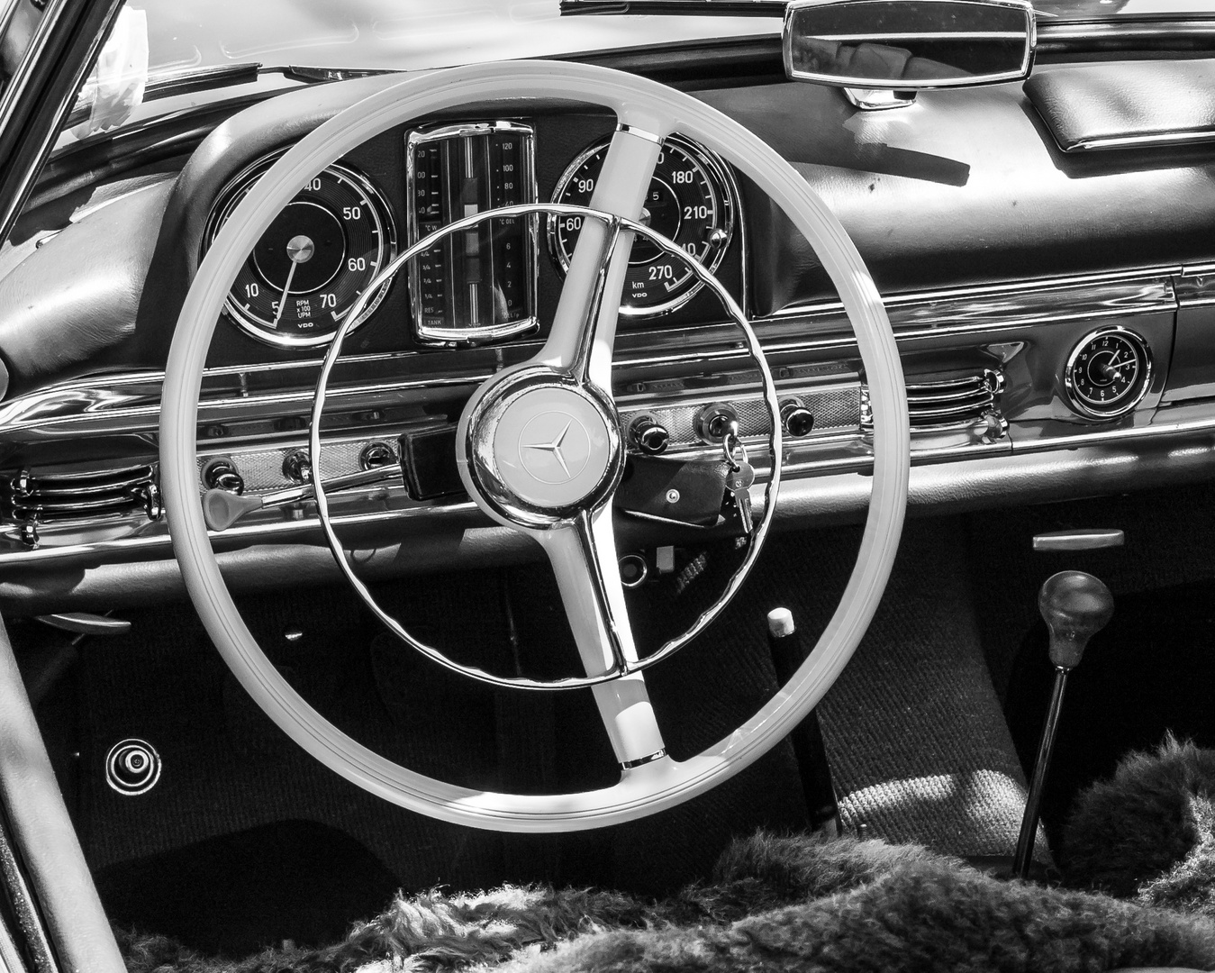 Cockpit Mercedes 300 SL 