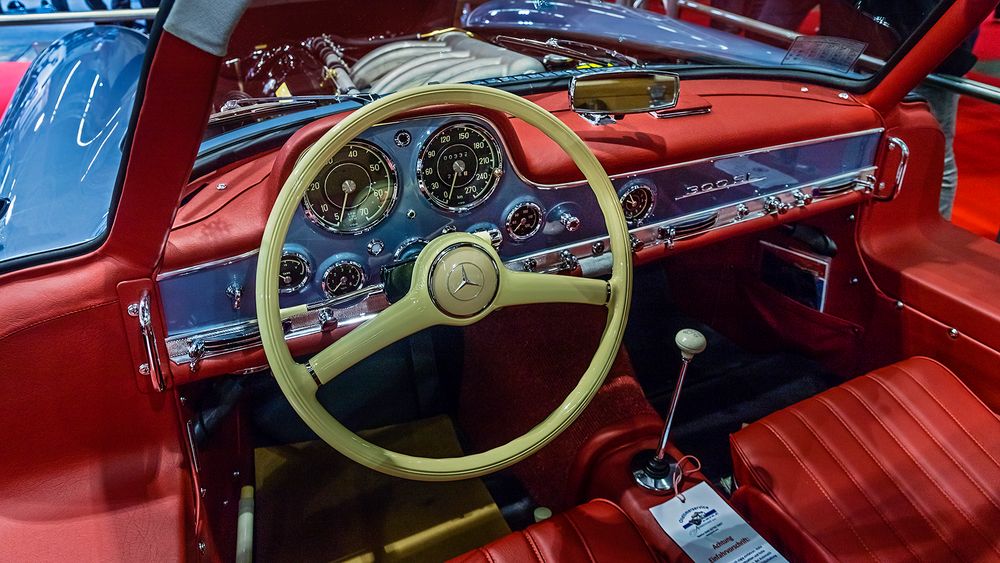 COCKPIT MERCEDES 300 SL "Geflügel"