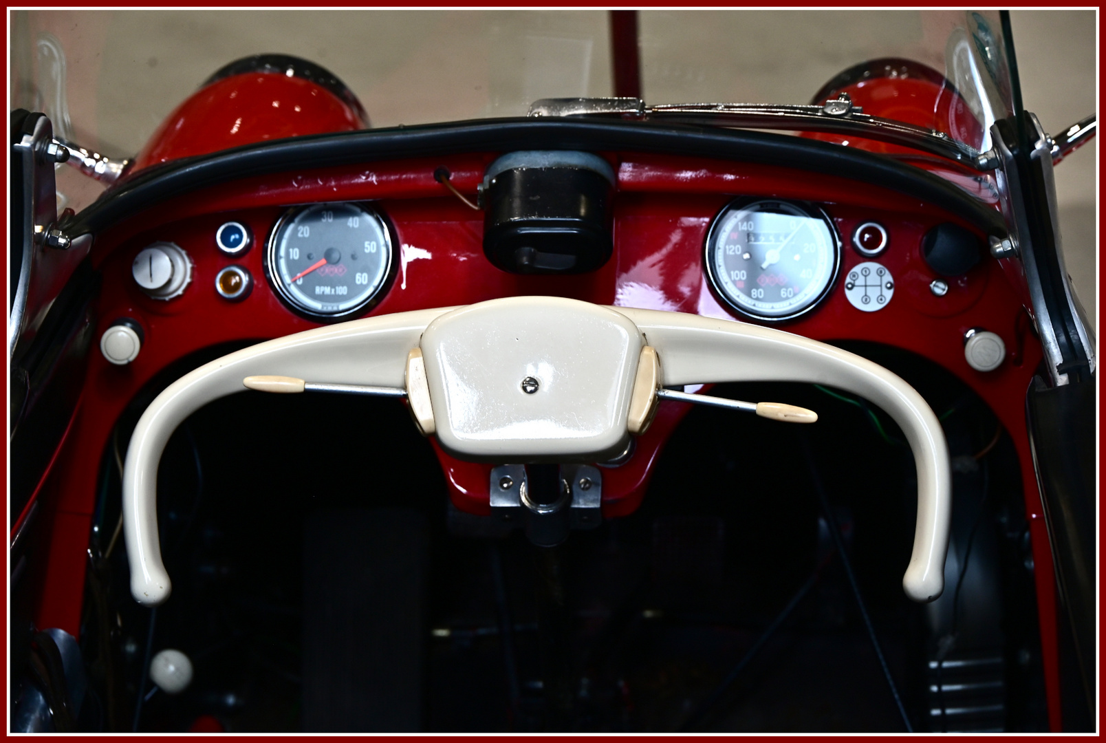 Cockpit Messerschmitt Kabinenroller