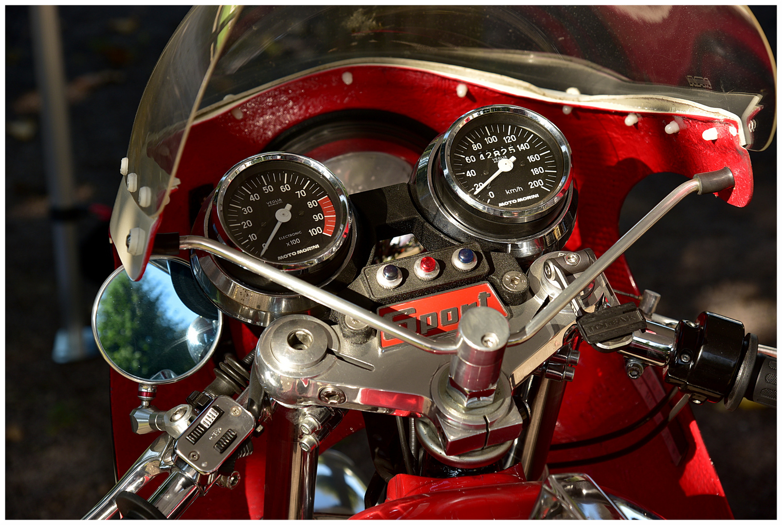 Cockpit Moto Morini 3½ Sport