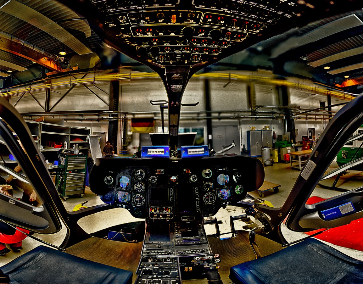 Cockpit-Panorama