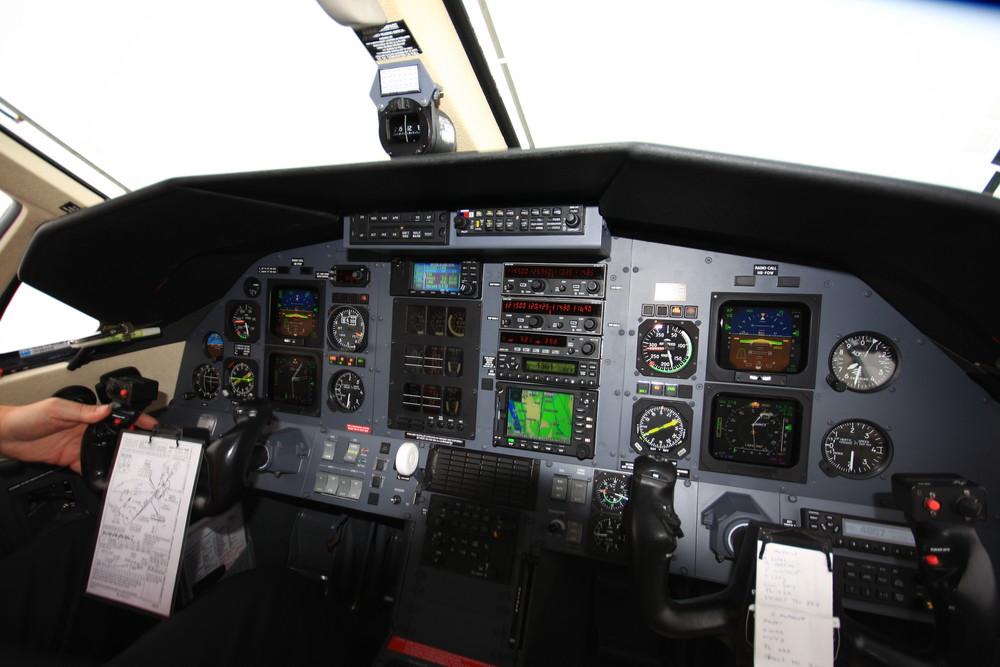 Cockpit PC12