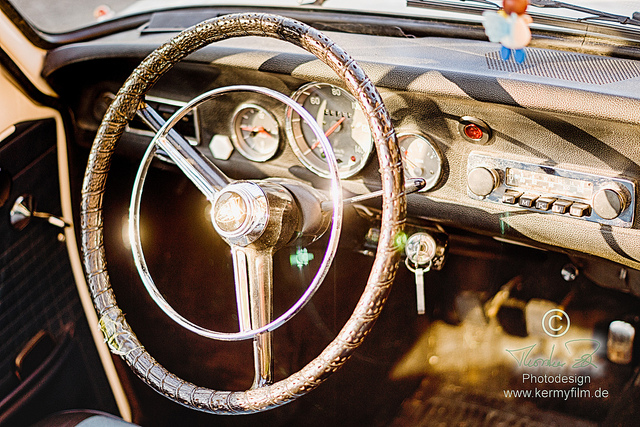 Cockpit vom NSU Prinz