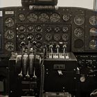 Cockpitinstrumente der "Tante" JU-52