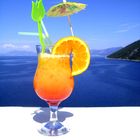 Cocktail und Meer