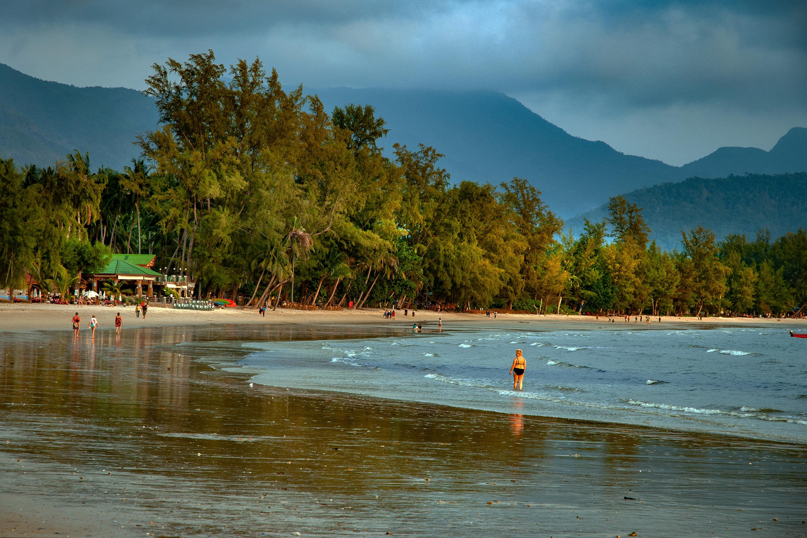 Coconut beach at Koh Chang