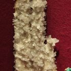 Coelestine on Aragonite @ Mineralogisches Museum Hamburg