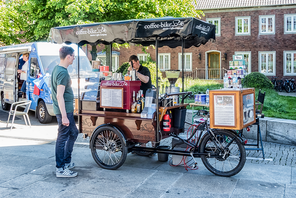 Coffee-Rad auf dem Seestadtfest