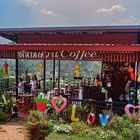 Coffee shop along the highway