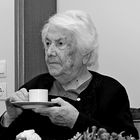 Coffee time with Great grandmother