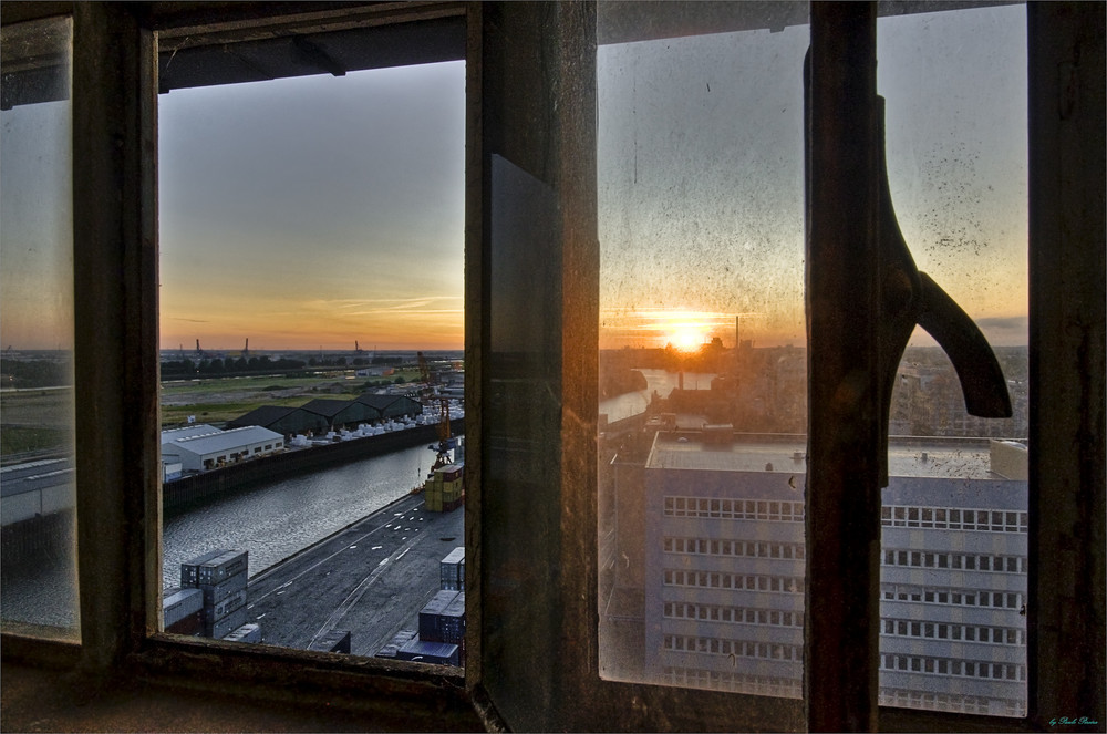 coffee tower window