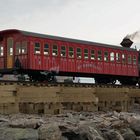 Cog Rail auf dem Gipfel des Mt. Washington