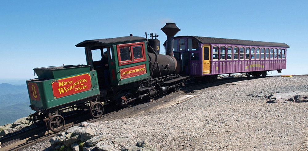 Cog Railway auf dem Mt. Washington