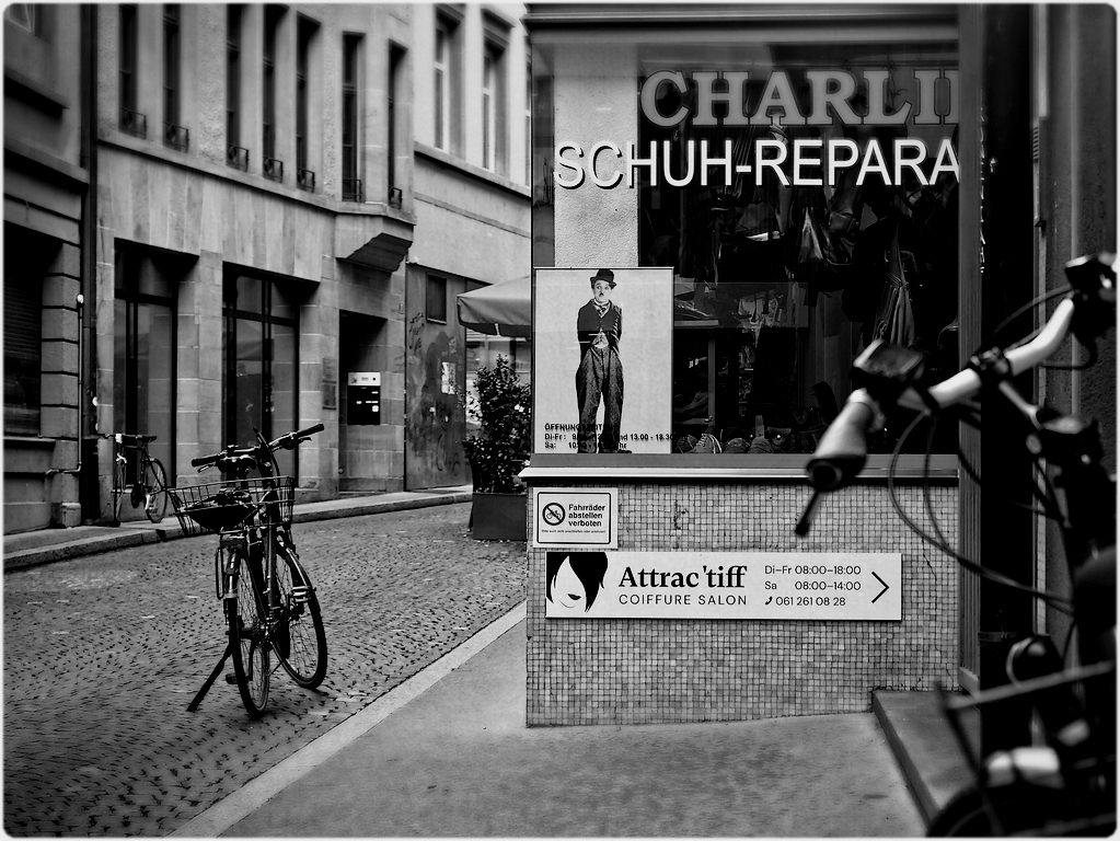 coiffeur, cordonnier, vélos