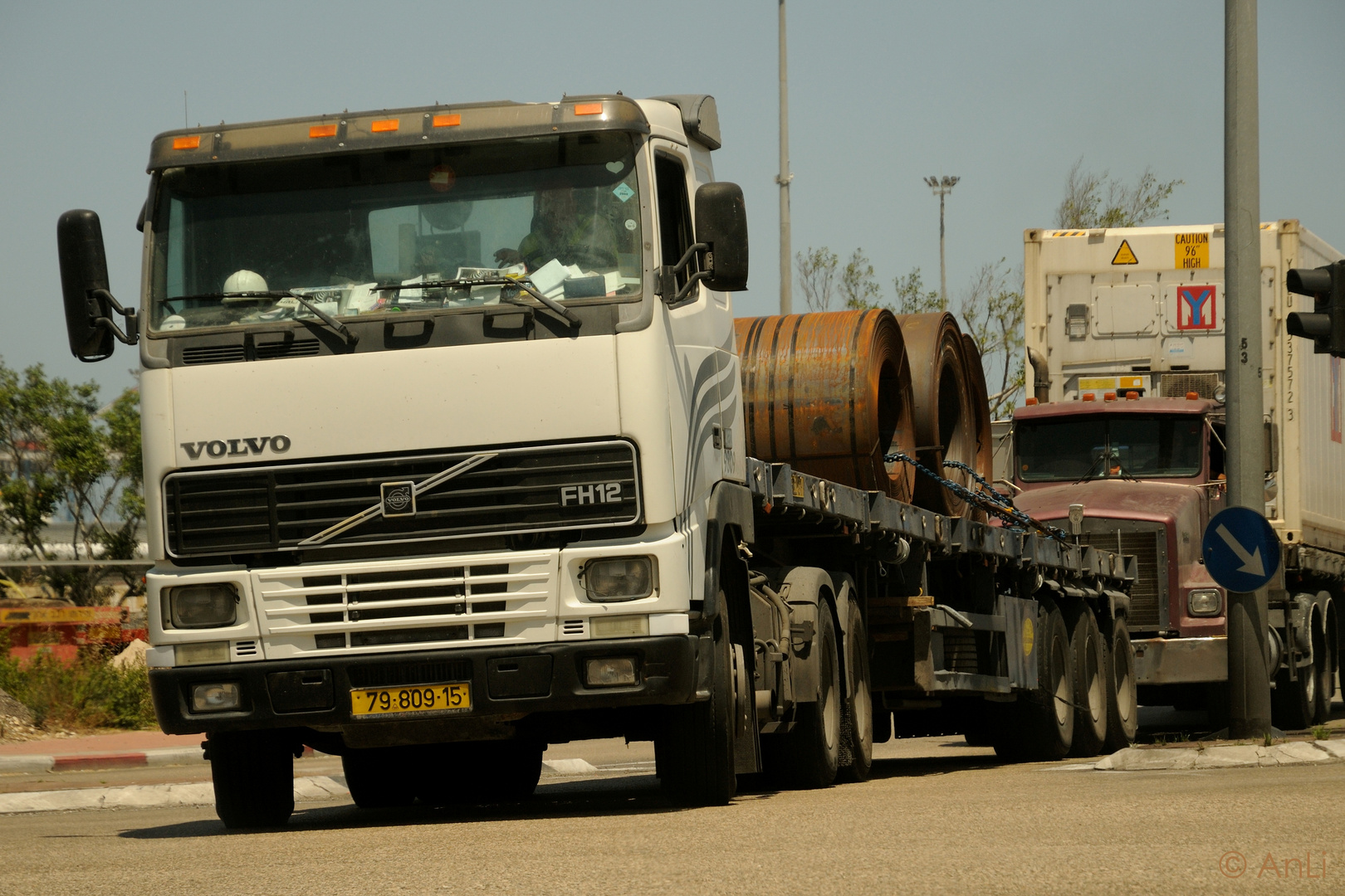 Coil-Transport auf der Straße