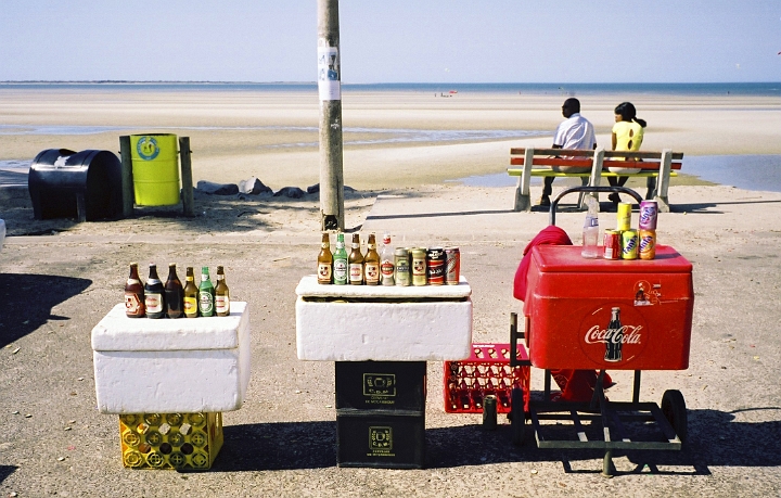 Coke on the beach