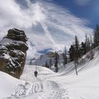 Col de l'izoard sous la neige