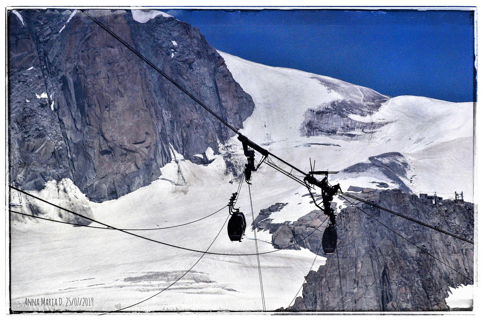 Col di Gros Rognon - Pilone aereo.