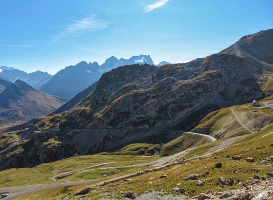 Col du Galibier: Auffahrt vom Col du Lautaret