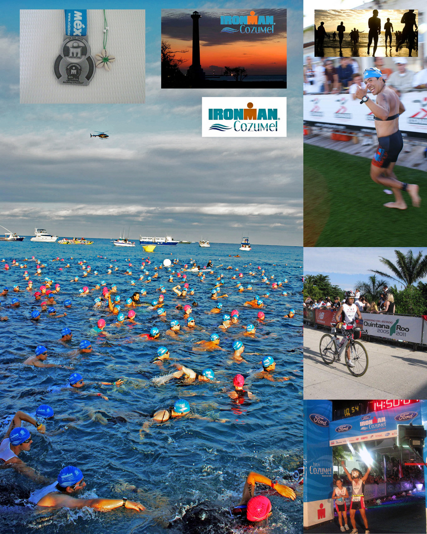 COLAGE IRONMAN COZUMEL