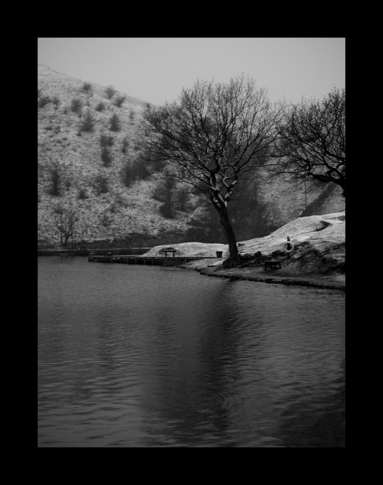 cold days fishing