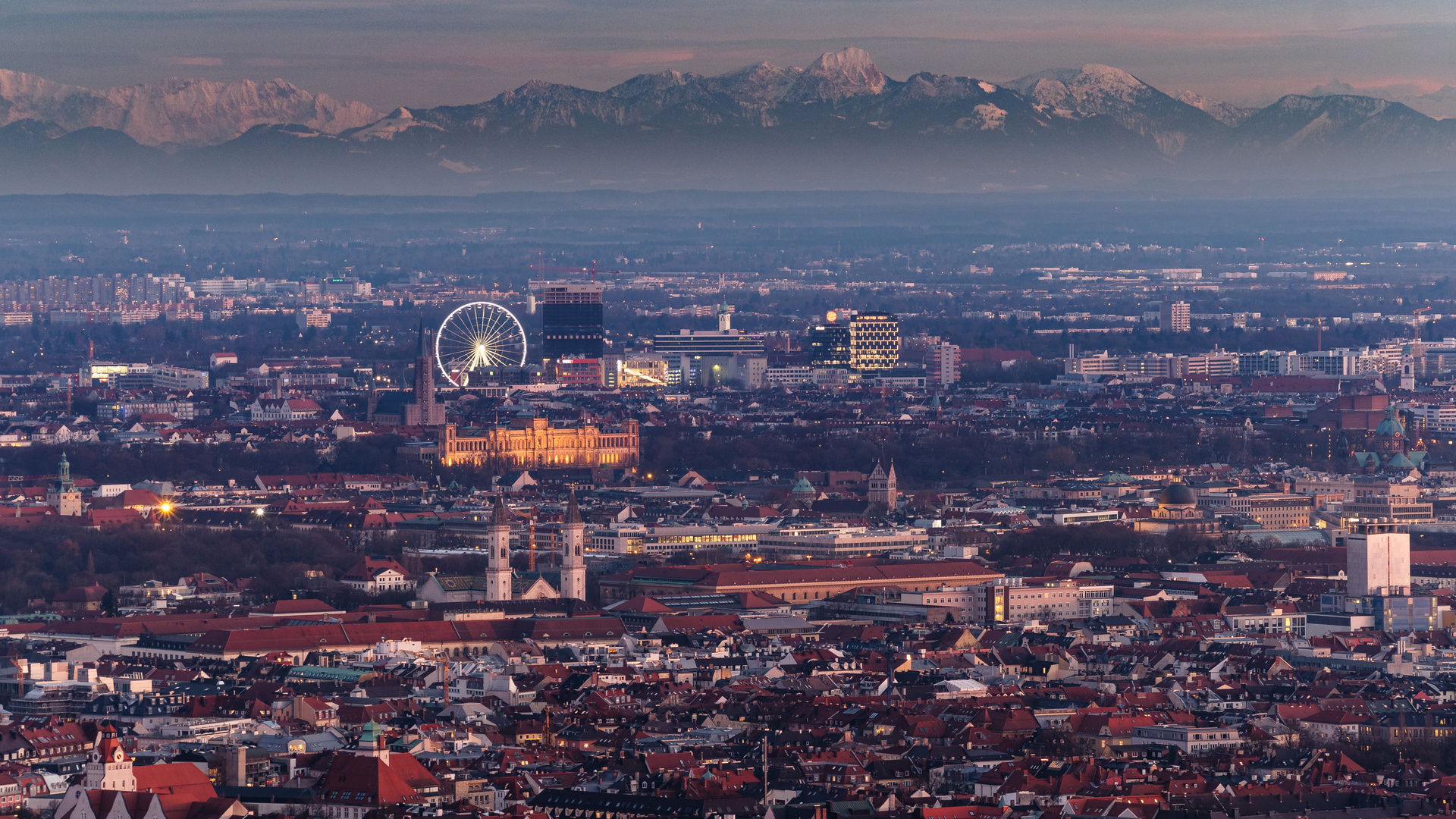 Cold Munich From Above 2