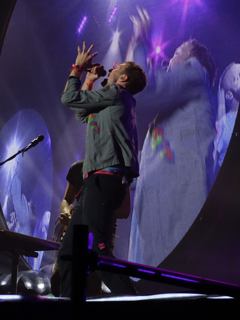 Coldplay in Hannover 22.09.2012, Chris Martin, mylo xyloto Tour