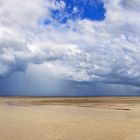 Colère nuageuse sur la baie du Mont Saint-Michel