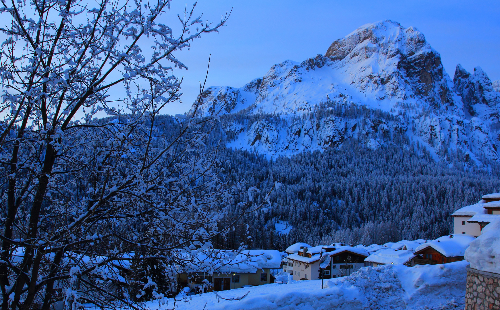 Colfosco im Winter -2