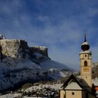 Colfosco .traumhafte Winterlandschaft