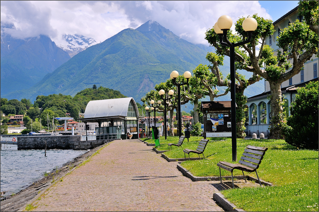 Colico - An der Uferpromenade