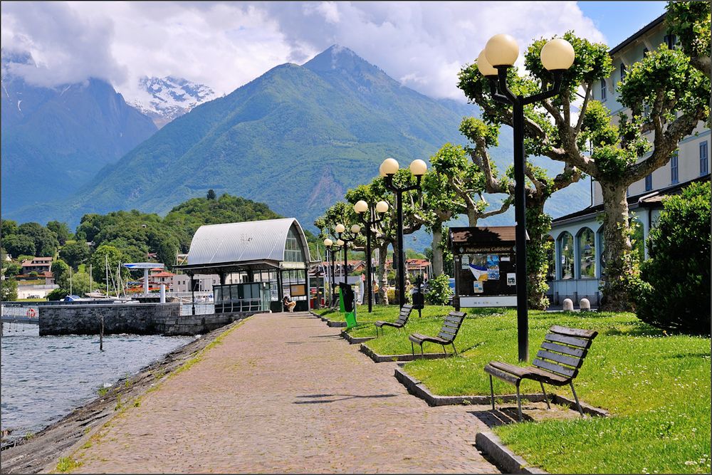 Colico - An der Uferpromenade