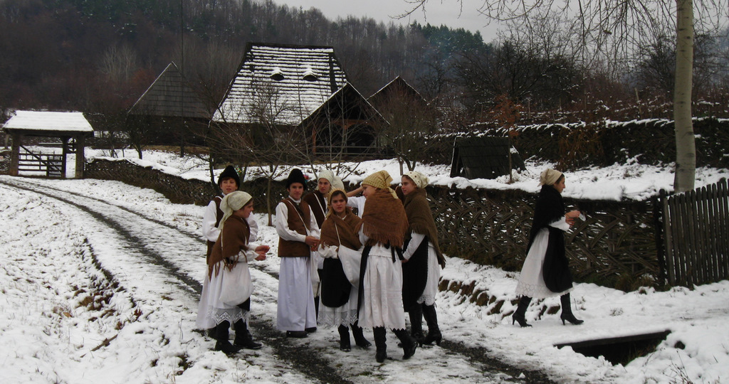 Colindatori photo & image | historic, maamures romania, people images ...