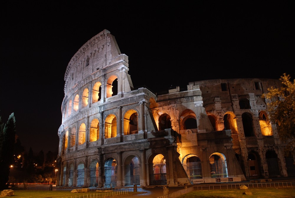 Coliseum in Farbe