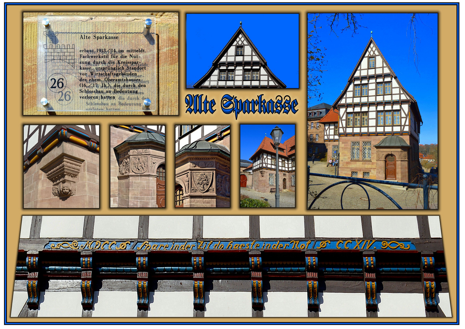 Collage "Alte Sparkasse" in Heilbad Heiligenstadt