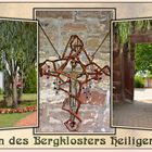 Collage Ansichten vom Garten des Bergklosters Heilbad Heiligenstadt