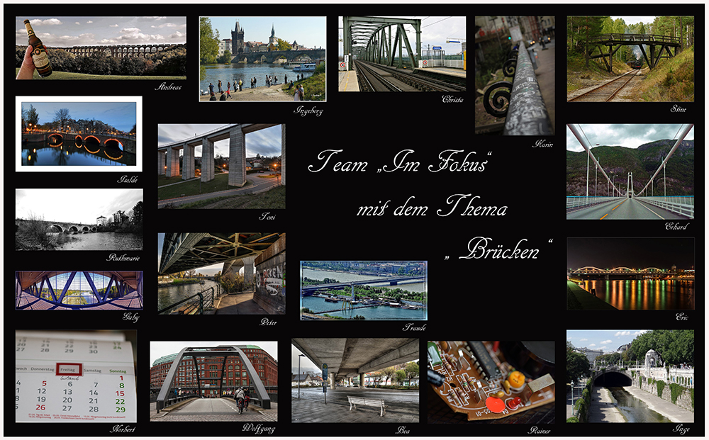 Collage "Brücken"