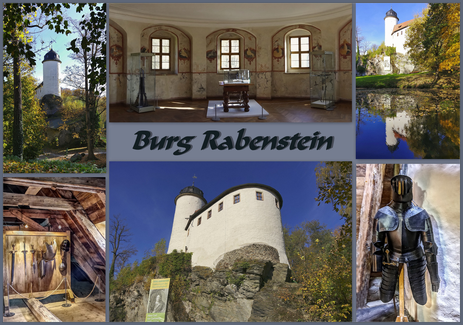 Collage Burg Rabenstein