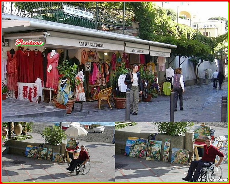 Collage di Foto Positano