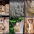 Collage: Dresden-Bautzen-Görlitz diverse Reliefs