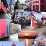 Collage einer Stadt